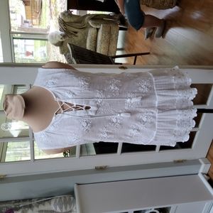 Lucky  Brand Lace up top